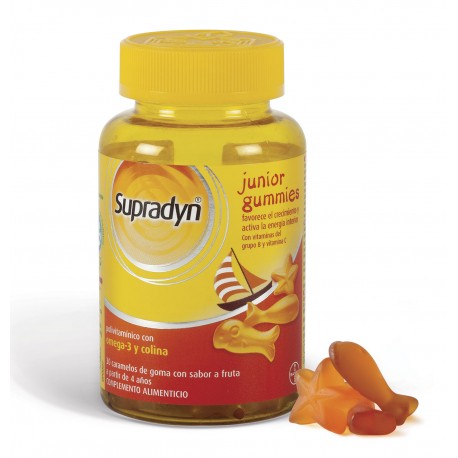 155506 - SUPRADYN JUNIOR GUMMIES 30 GOMINOLAS 155506 - SUPRADYN JUNIOR GUMMIES 30 GOMINOLAS